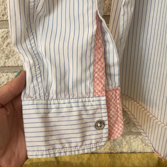 Seven7 Pinstriped Dress Shirt - Picture 4 of 7